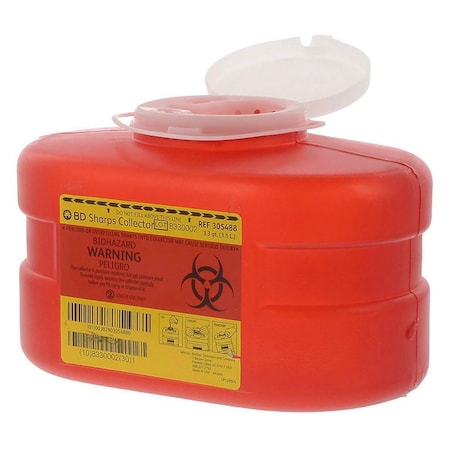 Bd Container Sharps 3.3 Qt, 24PK B-D305488